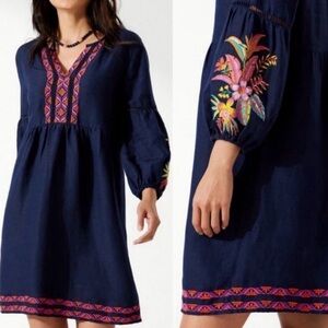 TOMMY BAHAMA
St. Lucia Tropical Embroidered Dress NWT size S